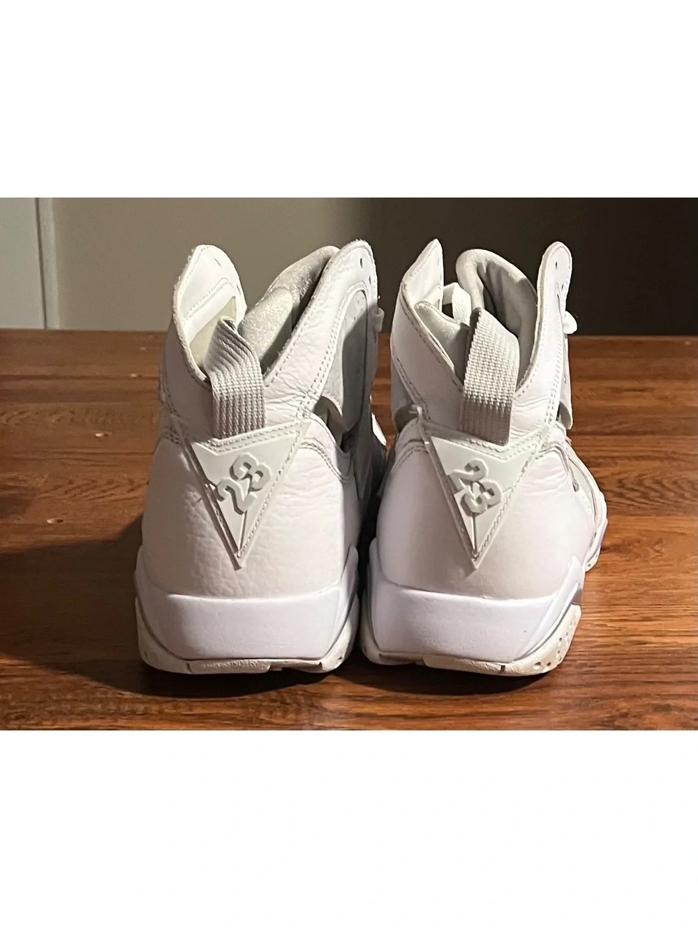 Jordan 7 Retro Pure Platinum Basketball Sneakers Size 11.5